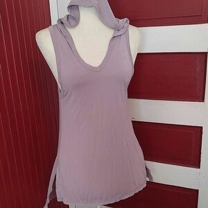 Double Zero High Low Hoodie Tunic S